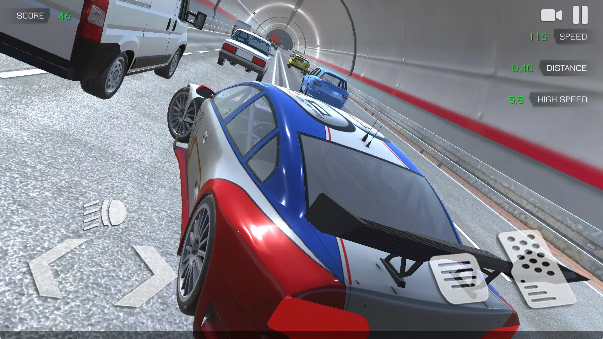 Passat High-Speed Traffic Race Screenshot 1