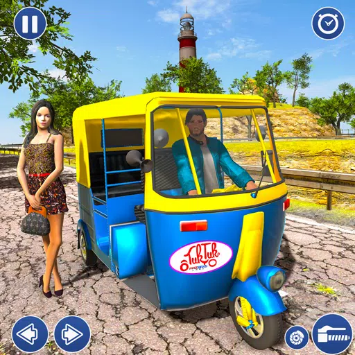 City Taxi Auto Rickshaw Game應用截圖第1張