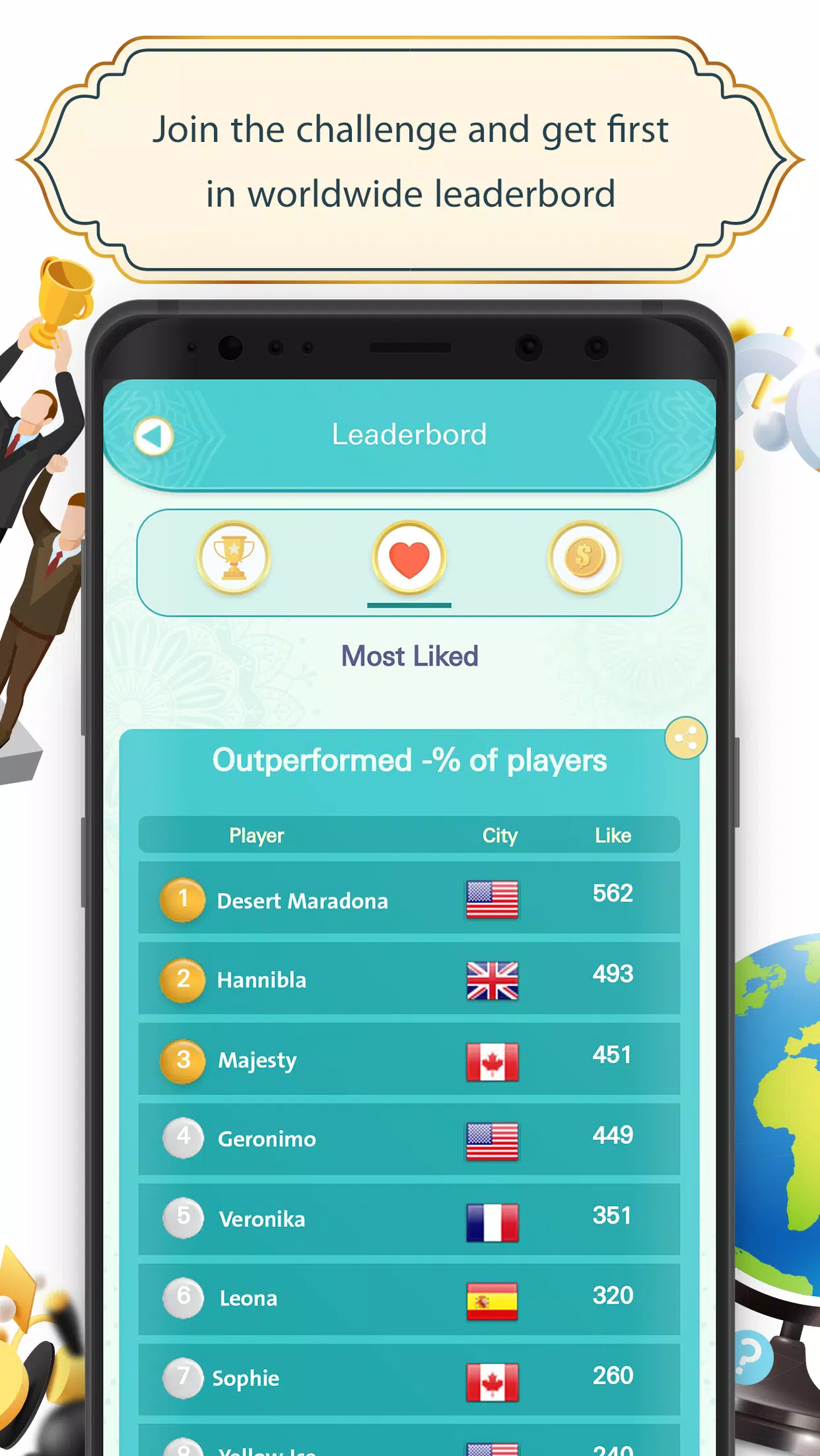 QuizUp 2 스크린샷 2