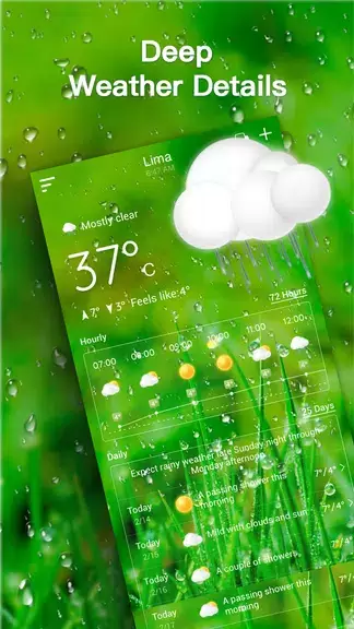 Schermata Live Weather Forecast 3