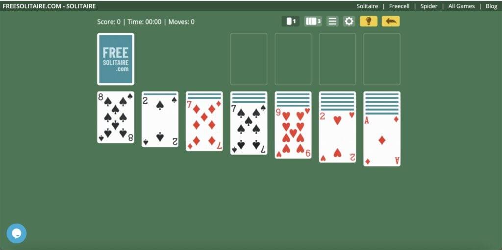 Freesolitaire.com: мобильные карточные игры изобилуют