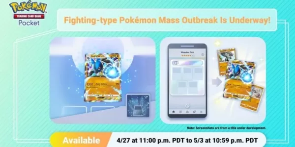 Comienza el evento de brote de masa de tipo de lucha en el bolsillo Pokémon TCG