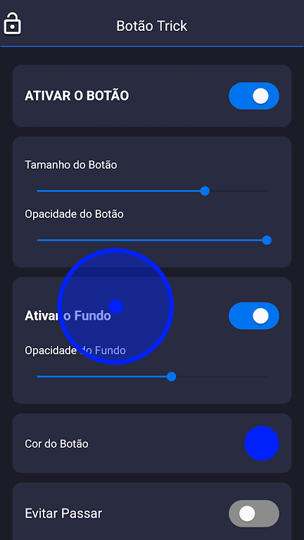 Botão Trick Macro Screenshot 3