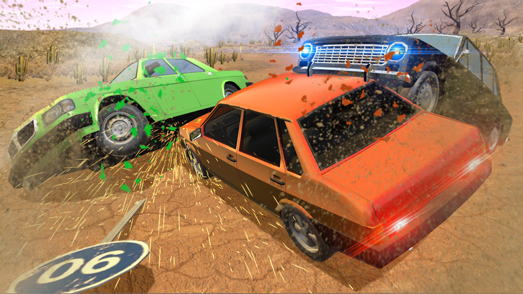 Russian Cars: Crash Simulator ภาพหน้าจอ 2