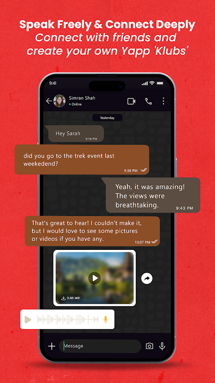 Khul Ke– Social Networking App應用截圖第2張