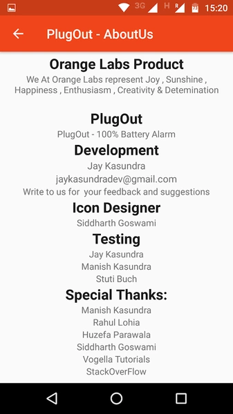 PlugOut स्क्रीनशॉट 2