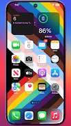 iPhone 15 Pro Max Launcher Schermafbeelding 2