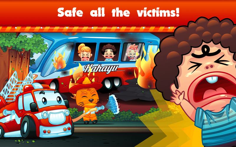 Marbel Firefighters Kid Heroes Captura de pantalla 3