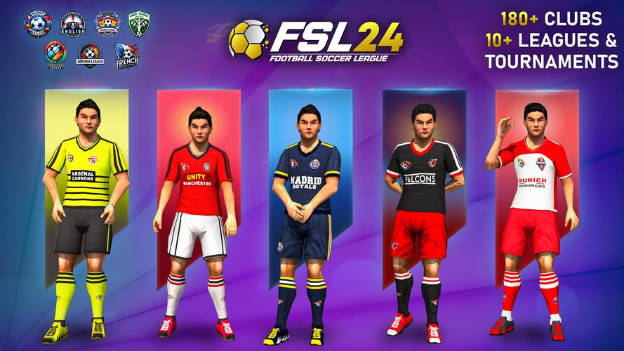 FSL 24 League : Soccer Game Screenshot 2