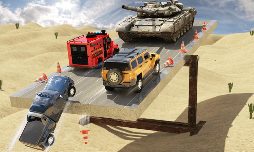 SeeSaw Car Balance Ramp Stunts ဖန်သားပြင်ဓာတ်ပုံ 1