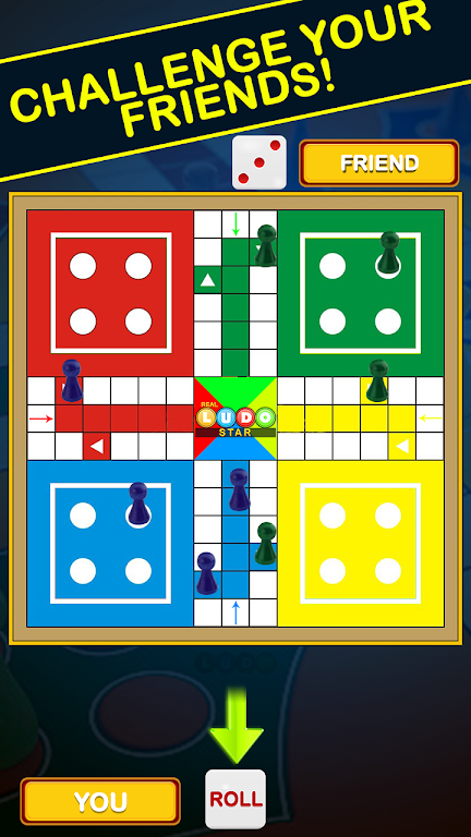 Real Ludo Star King : Board Game Ảnh chụp màn hình 3