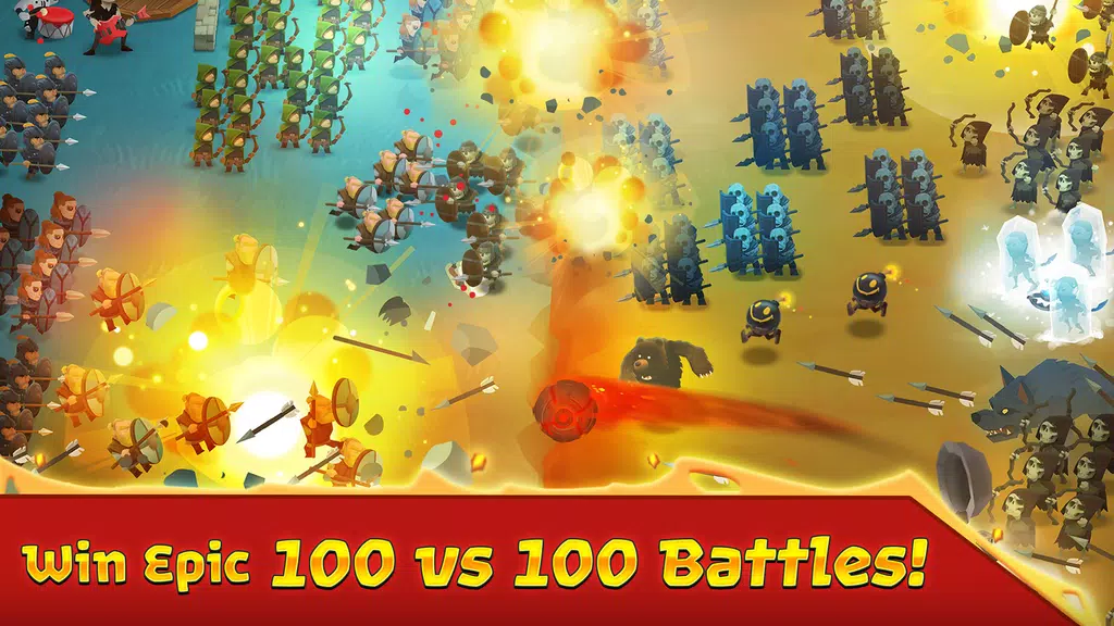 Battle Legion: Mass Troops RPG Captura de pantalla 2