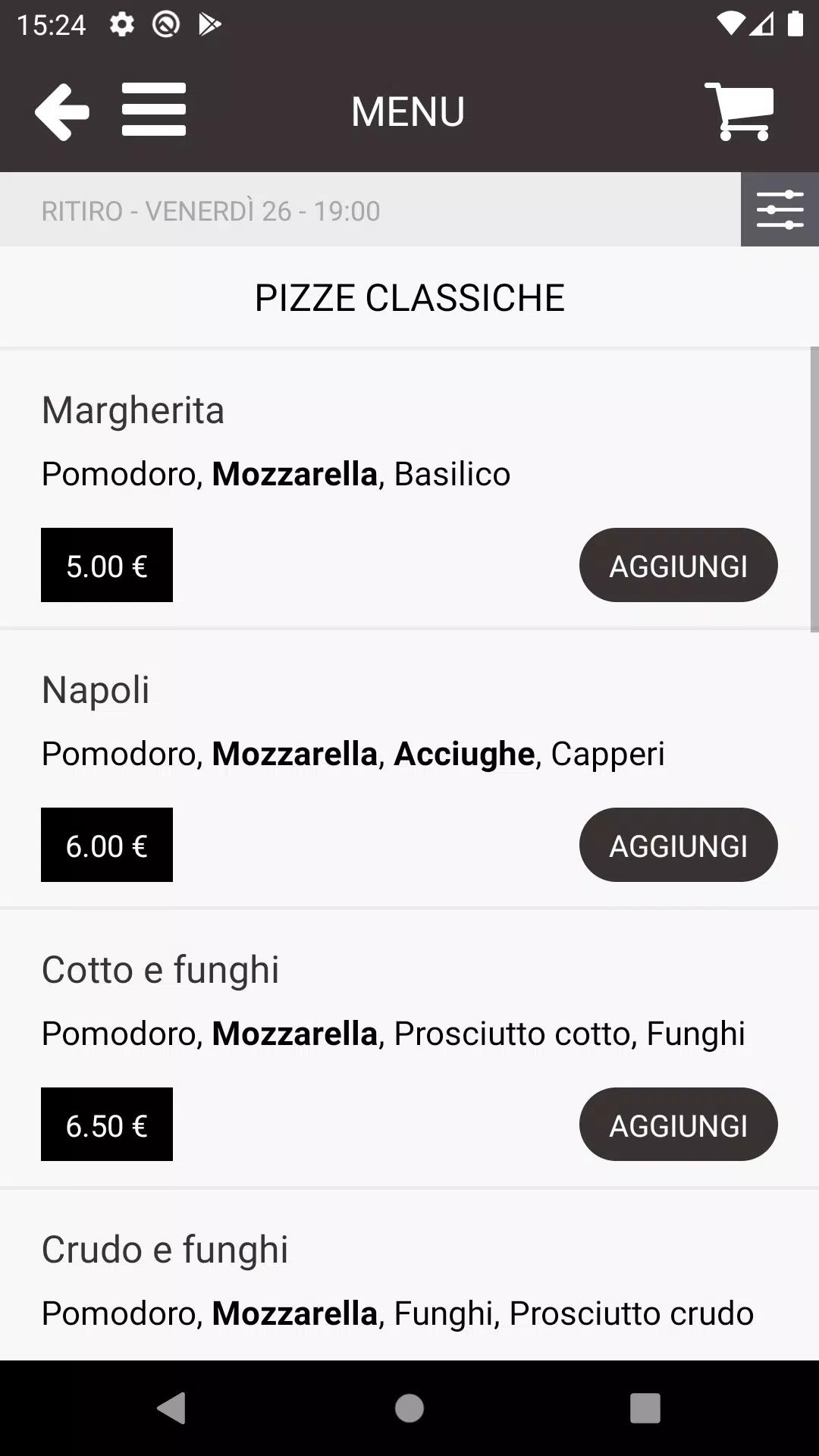 Pizzeria Dabbe应用截图第4张