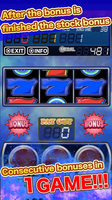 Slots【1G combo】Japanese Free Pachi-Slot game Zrzut ekranu 2