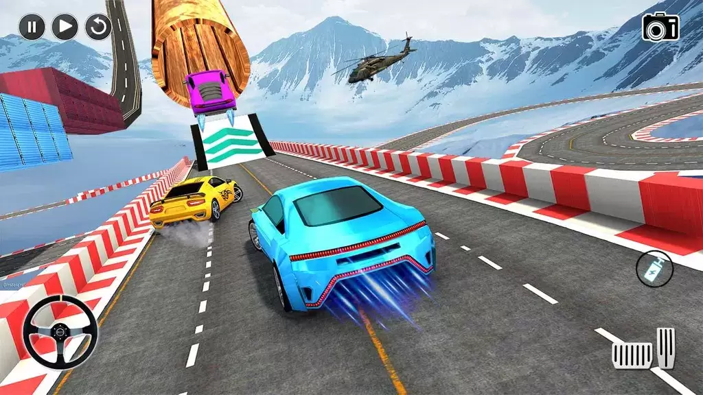 Mega Ramp Car Stunt Racing 3d ภาพหน้าจอ 3