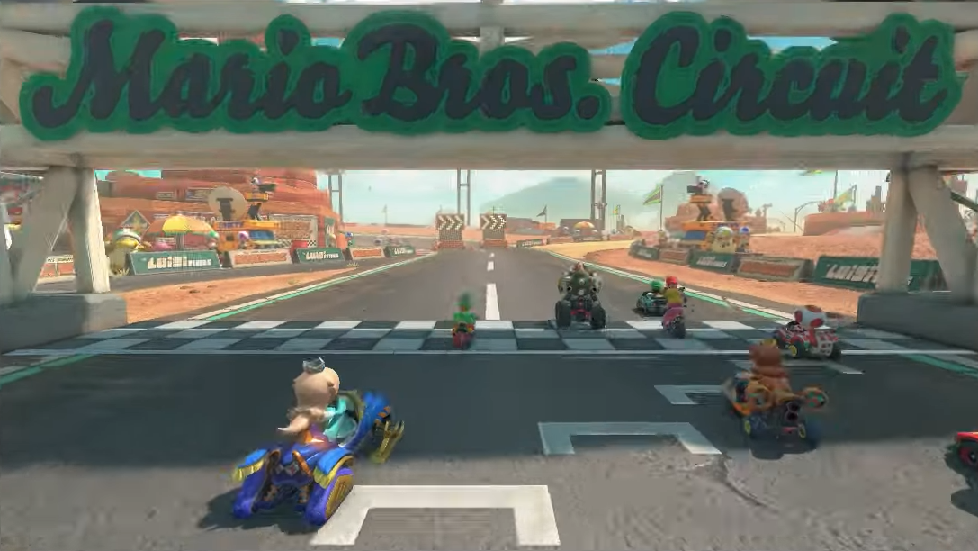 Mario Kart 9 ပထမ ဦး ဆုံးကြည့်ပါ