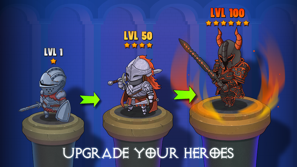 Schermata Dungeon: Age of Heroes 3