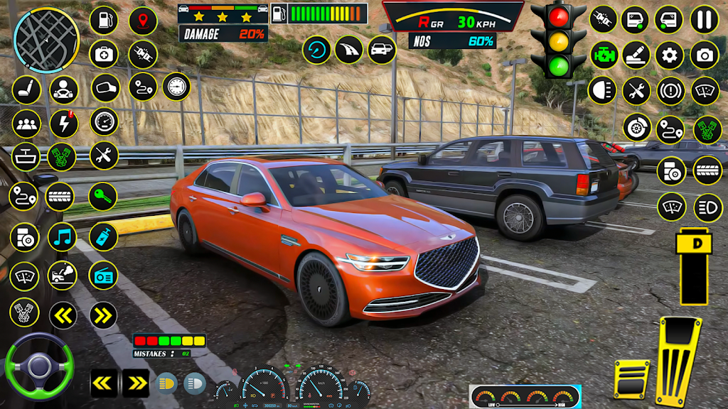 City Car Driving Game 3D 2024应用截图第3张