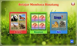 Belajar Membaca Binatang應用截圖第1張