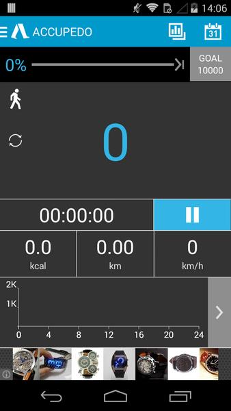 Schermata Accupedo Pedometer 3