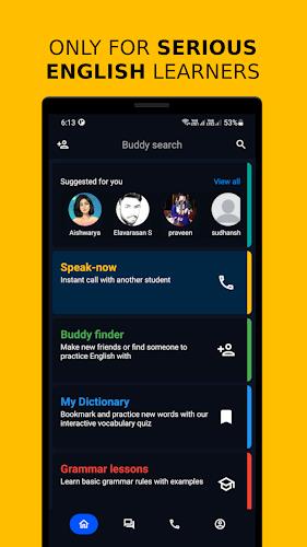 English Buddy - Speaking app Captura de pantalla 1
