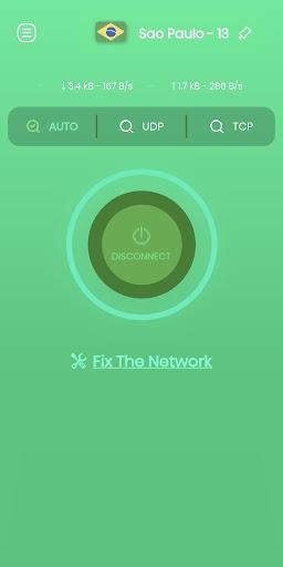 VPN Brazil - Fast VPN Proxy (MOD) Screenshot 2