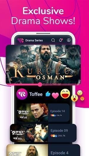 Toffee TV應用截圖第2張