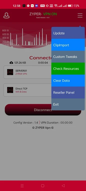 ZYPER VPN Скриншот 3