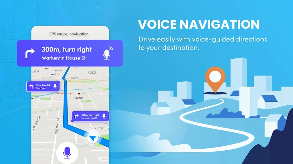 GPS, Maps & Driving Directions স্ক্রিনশট 2