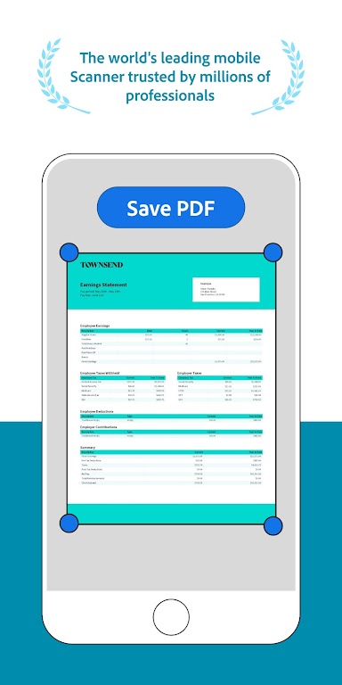 Adobe Scan: PDF Scanner, OCR Mod Tangkapan skrin 2
