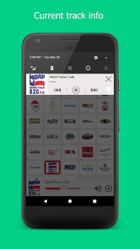 RadioNet Radio Online Tangkapan skrin 1
