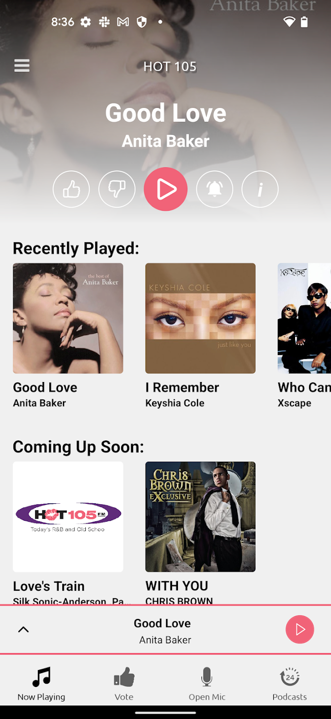 HOT 105 FM Miami應用截圖第2張