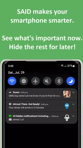SAID - Smart Alerts স্ক্রিনশট 1