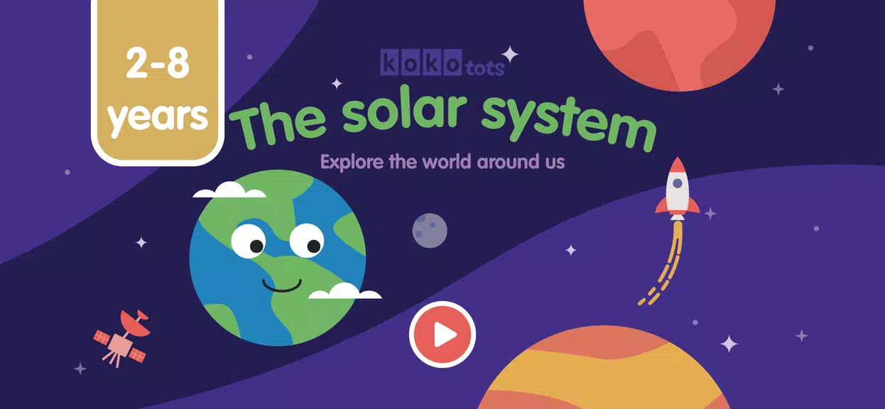 Solar System for kids Zrzut ekranu 1