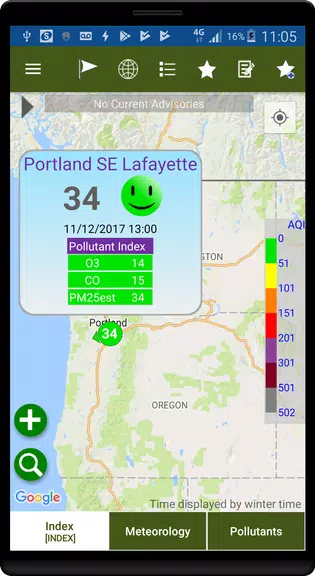 OregonAIR Capture d'écran 1