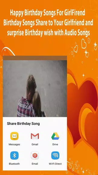 Happy Birthday Song For Girlfriend ဖန်သားပြင်ဓာတ်ပုံ 3