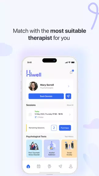 Hiwell Therapy & Mental Health应用截图第2张