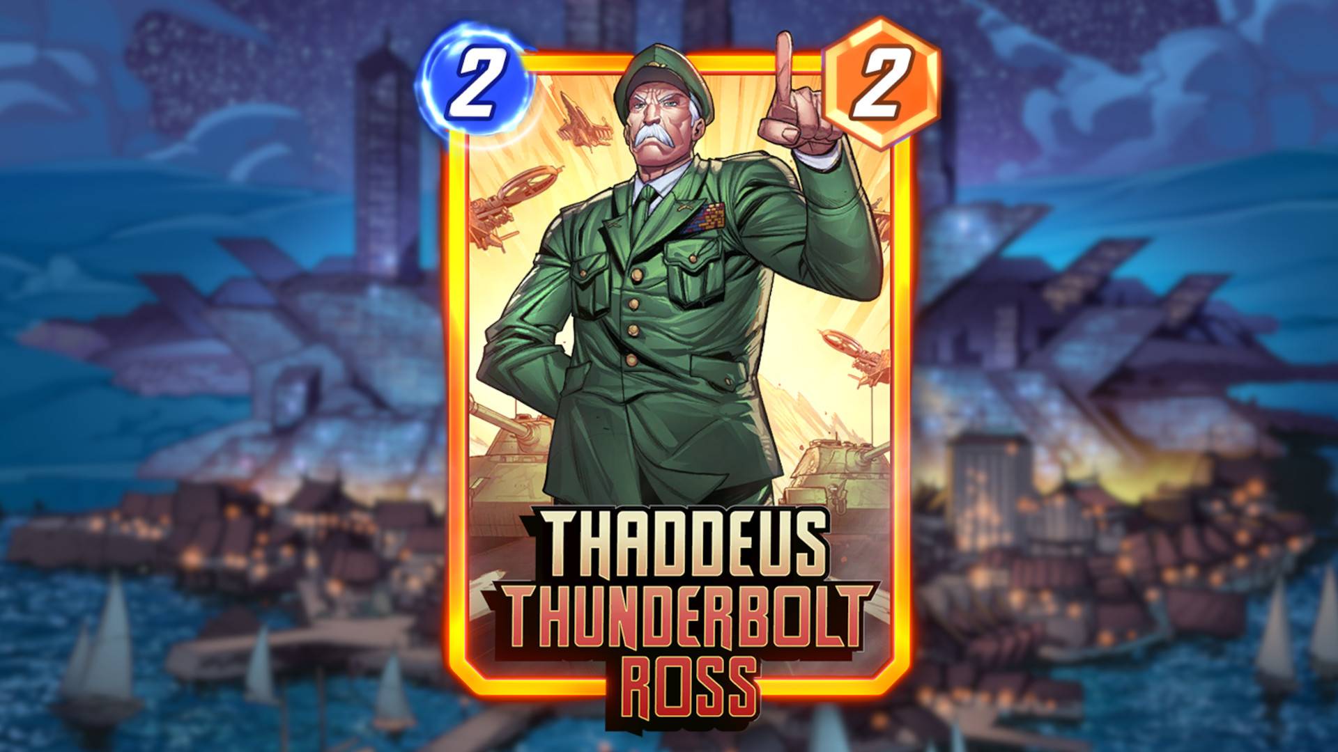 Thaddeus Ross's Thunderbolts Strike Marvel Snap