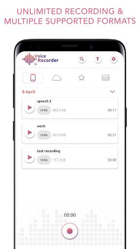 Voice Recorder and Editor App Screenshot 1