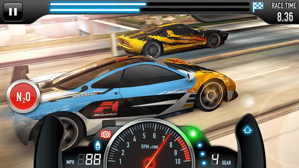 CSR Racing ဖန်သားပြင်ဓာတ်ပုံ 4