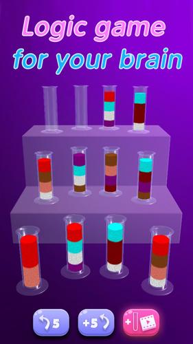 Water Sort Puzzle Color Tubes Zrzut ekranu 1