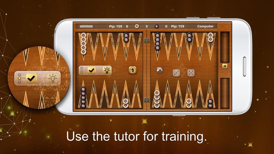 Backgammon Gold Captura de tela 3