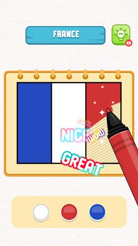 Flag Painting Puzzle Capture d'écran 4