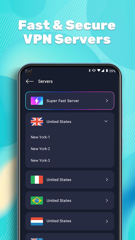 XMaster - Fast & Secure  VPN Screenshot 4