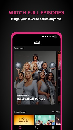 Watch VH1 TV Zrzut ekranu 1