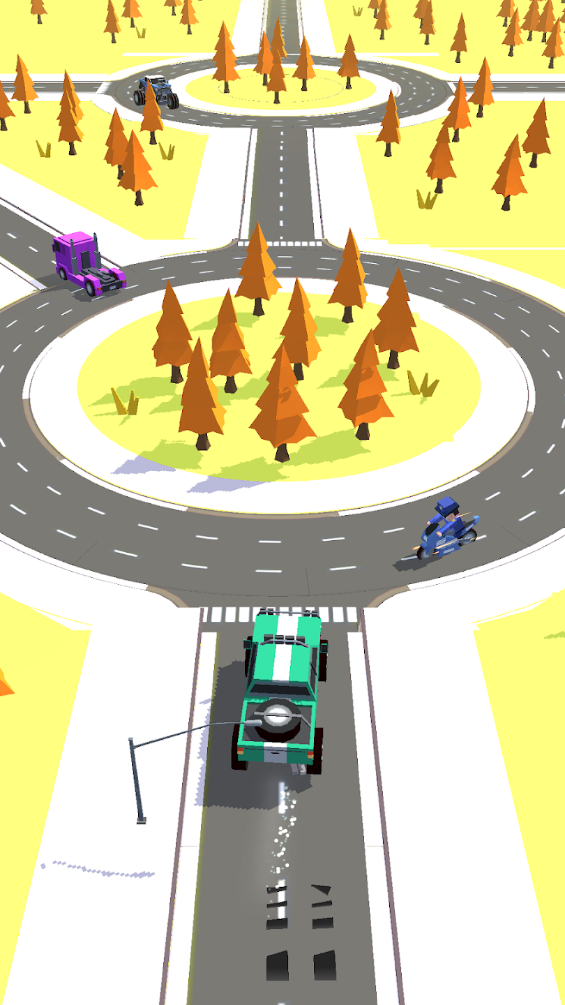 Schermata Crazy Driver 3D: Car Traffic 2