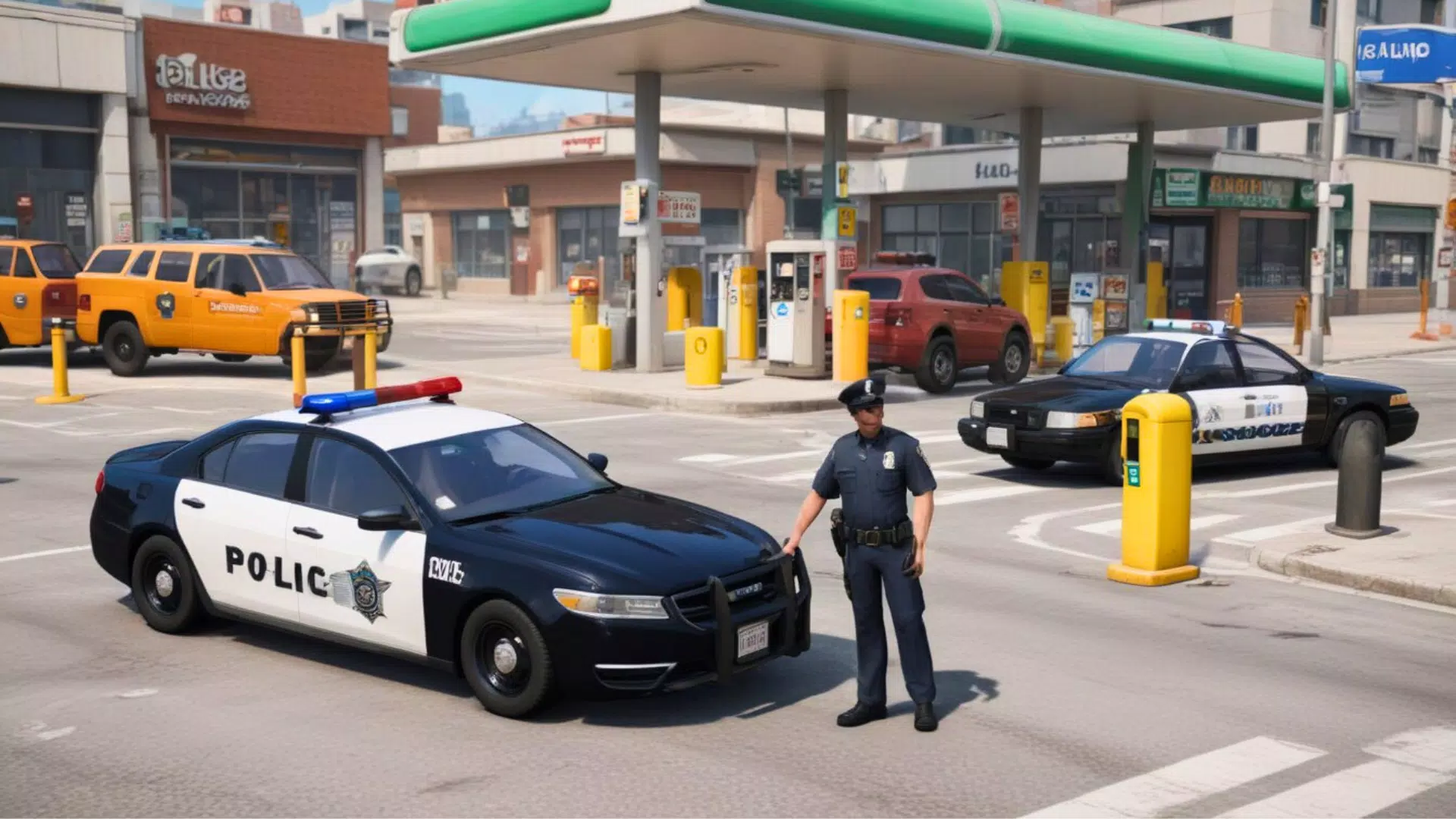 Police Sim Cop Simulator 2022 Ảnh chụp màn hình 3