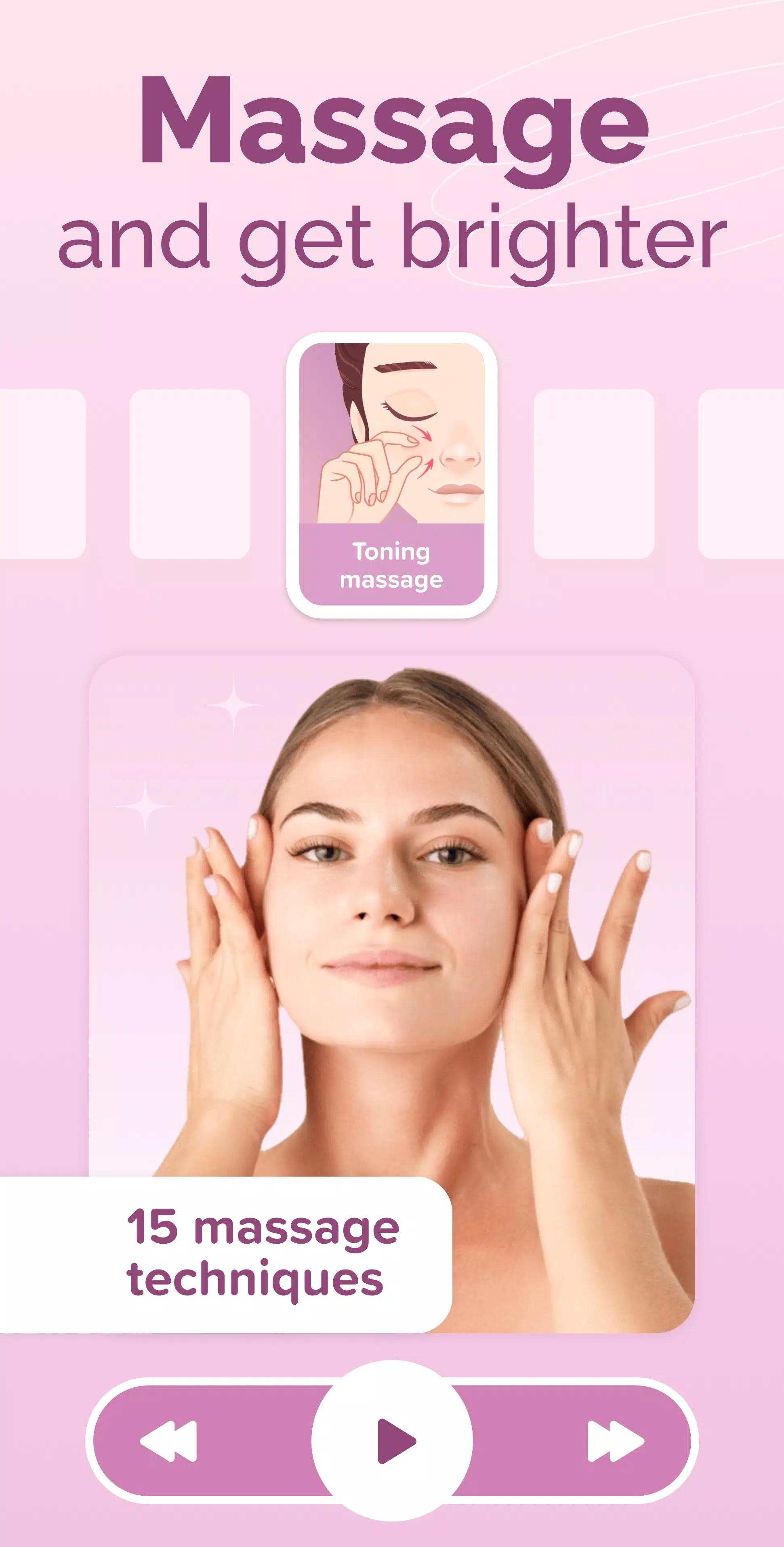 Face Massage, Skincare: forYou应用截图第1张