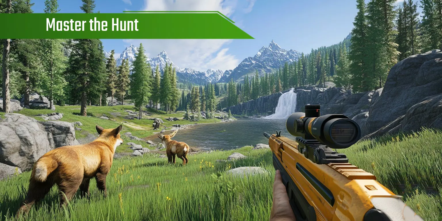 Sniper hunting jungle animals Captura de pantalla 1