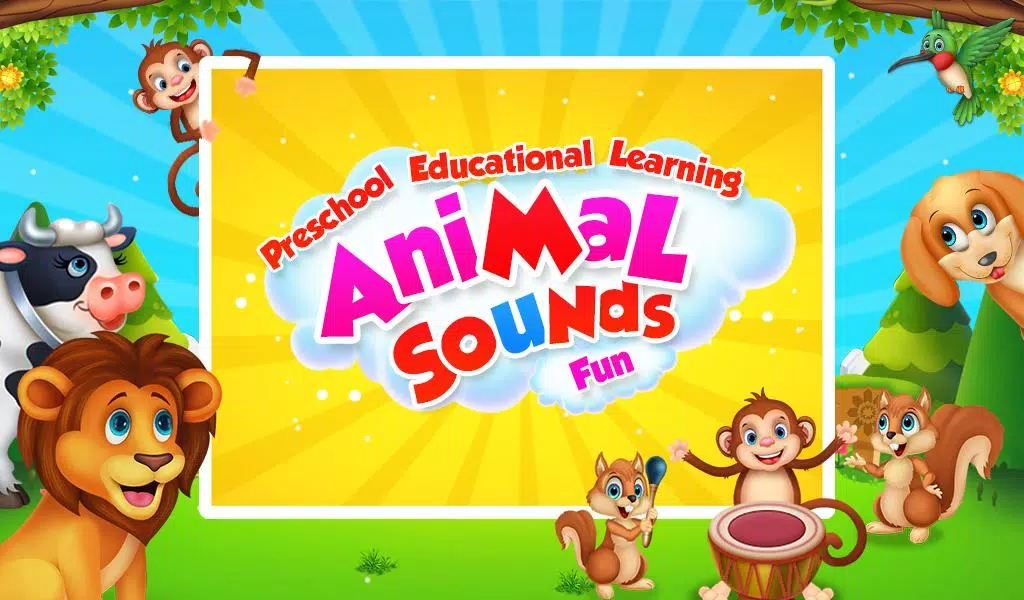 Learning Animal Sounds Games Screenshot 1